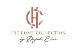 Logo of 'The Home Collection by Dajah Elise' on a white background